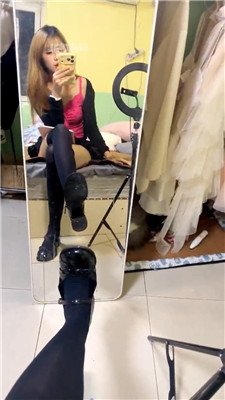 【懒猫大王】小皮鞋过膝袜    260416-23BP